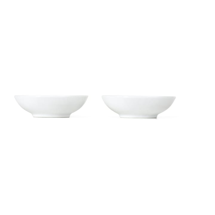 White Fluted dippskål 2-pack, 9 cl Royal Copenhagen