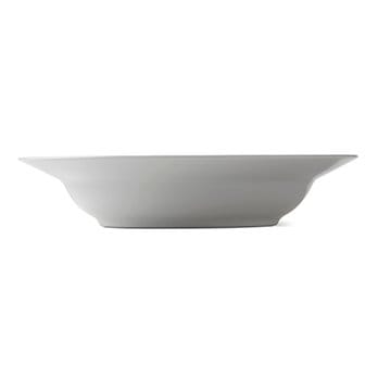 White Fluted djup tallrik med kant, Ø 21 cm Royal Copenhagen