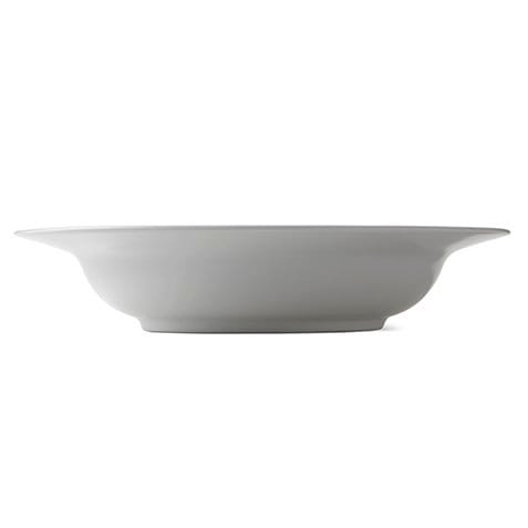 White Fluted djup tallrik med kant, Ø 30 cm Royal Copenhagen
