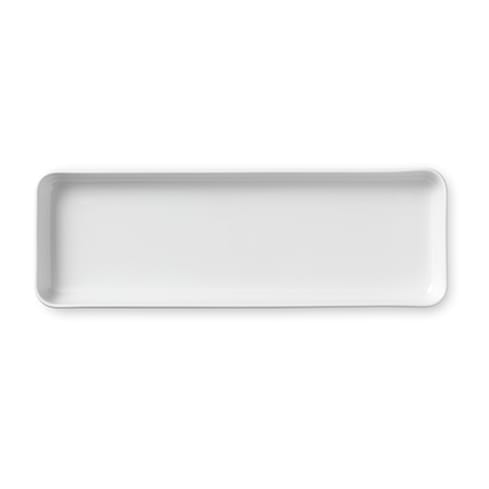 White Fluted rektangulärt fat, 36 cm Royal Copenhagen