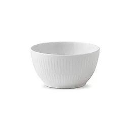 White Fluted sockerskål, 15 cl Royal Copenhagen