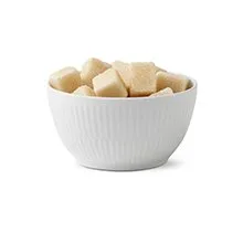 White Fluted sockerskål, 15 cl Royal Copenhagen