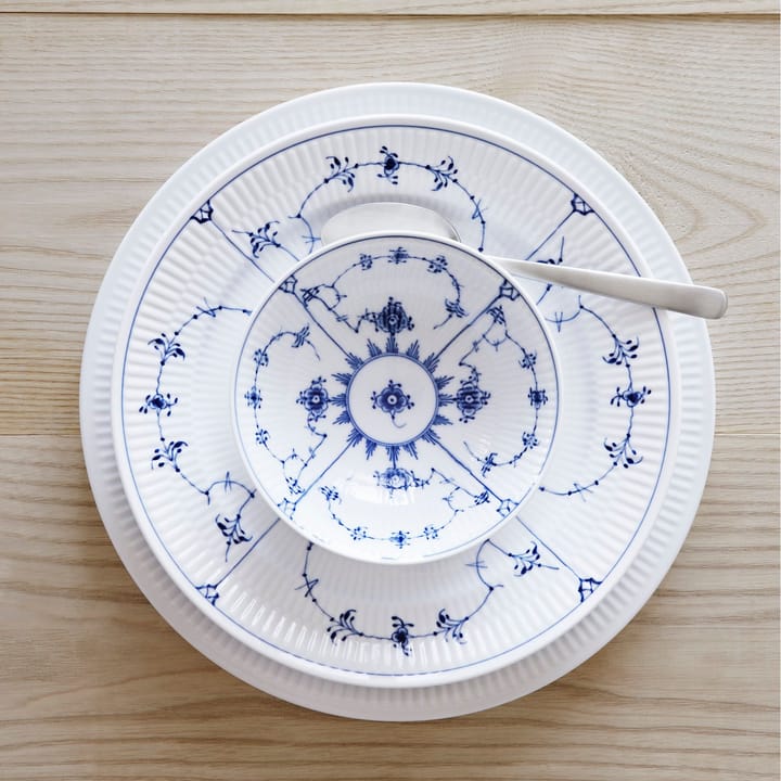 White Fluted tallrik, Ø 27 cm Royal Copenhagen