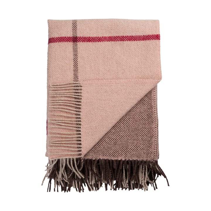 Filos pläd 145x220 cm, Burgundy Røros Tweed