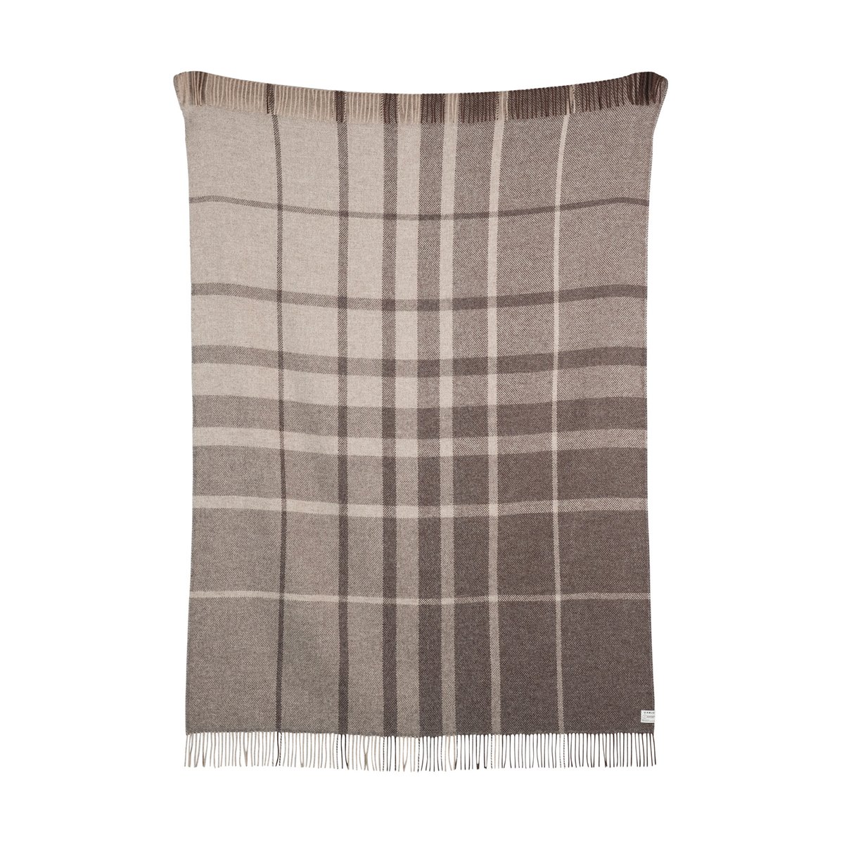 Roros Tweed Filos pläd 145x220 cm Grey | Skandinavisk Design | Ullplädar & Ullfiltar | Grå