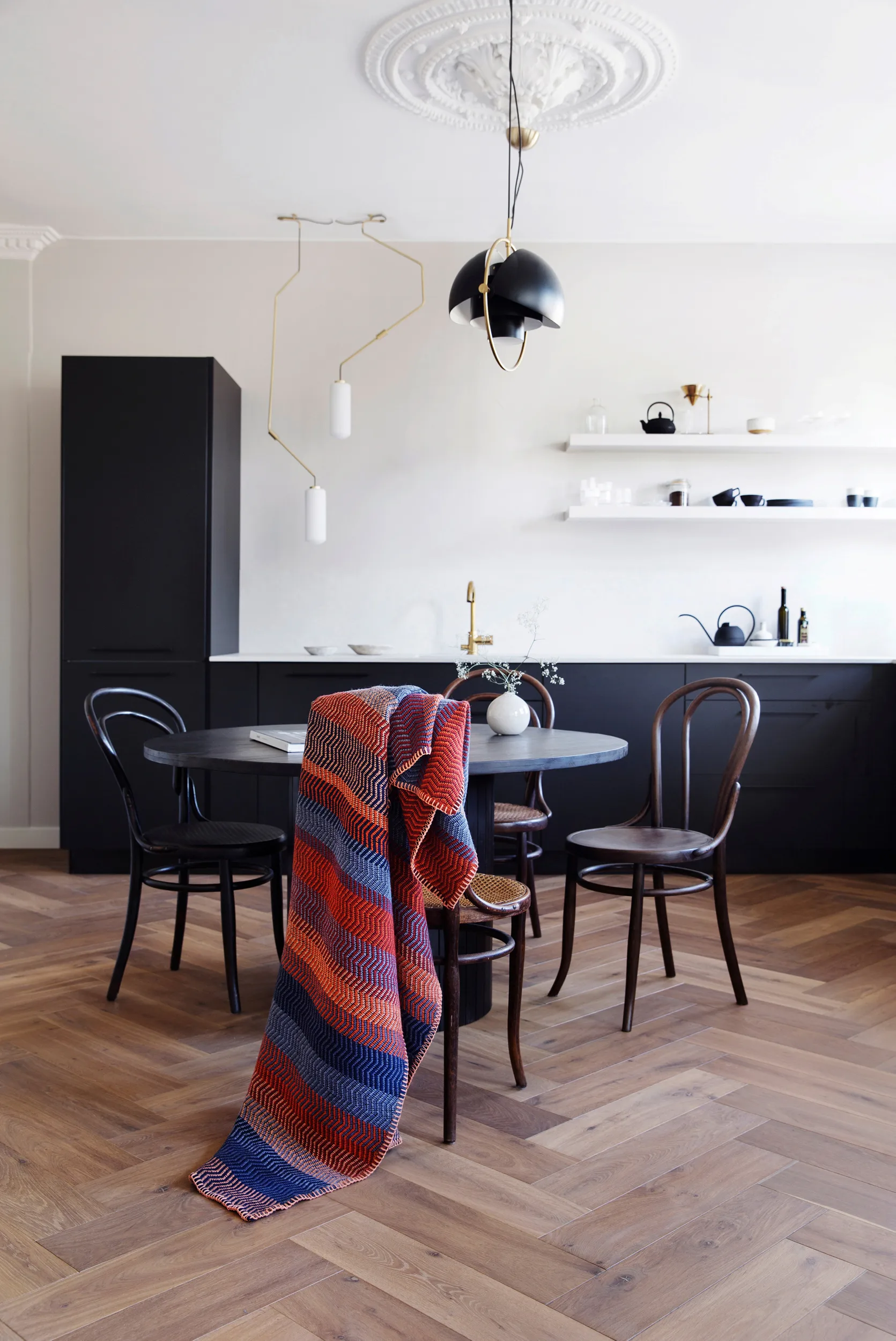 Fri filt 150x200 cm, Late fall Røros Tweed