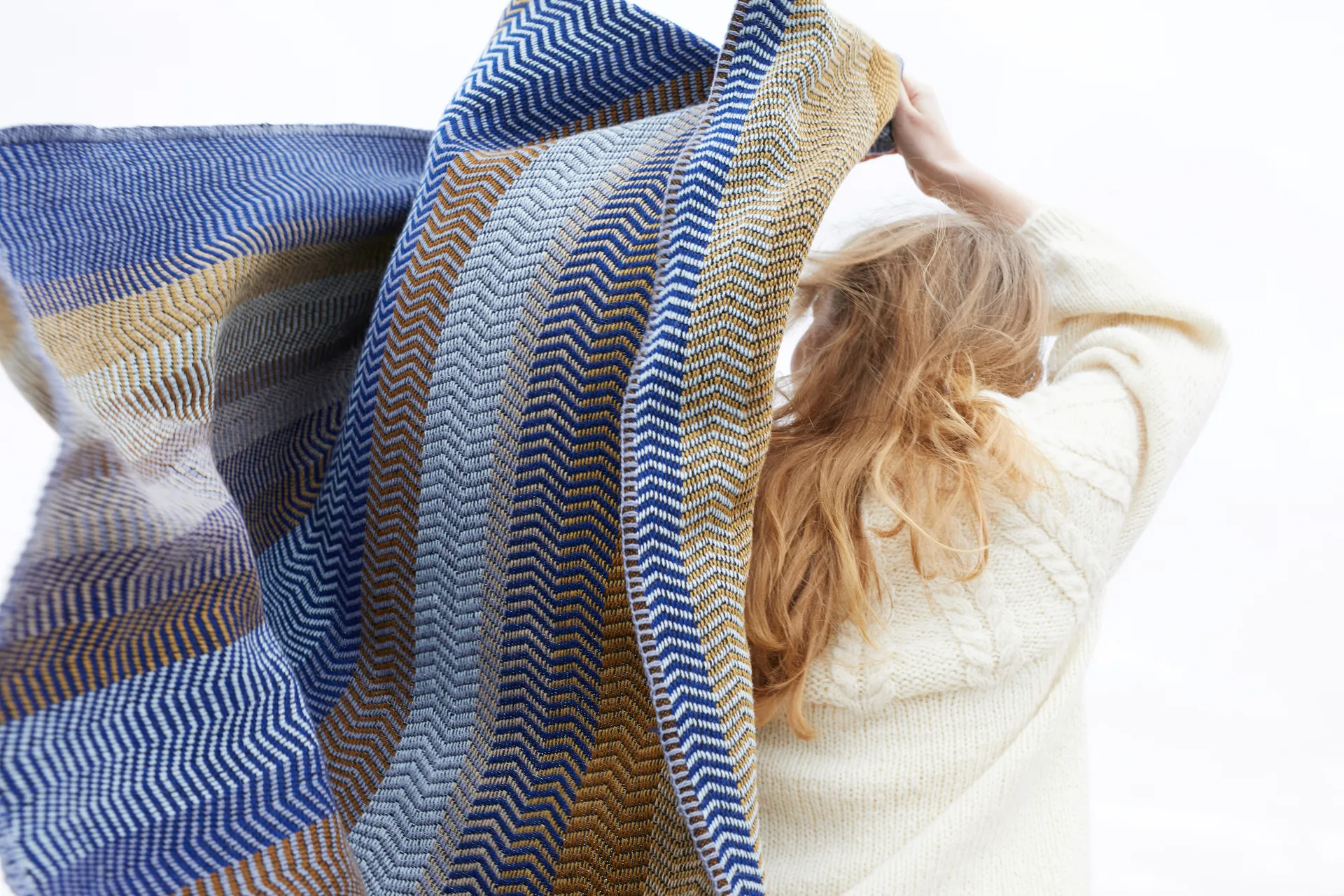 Fri filt 150x200 cm, November view Røros Tweed