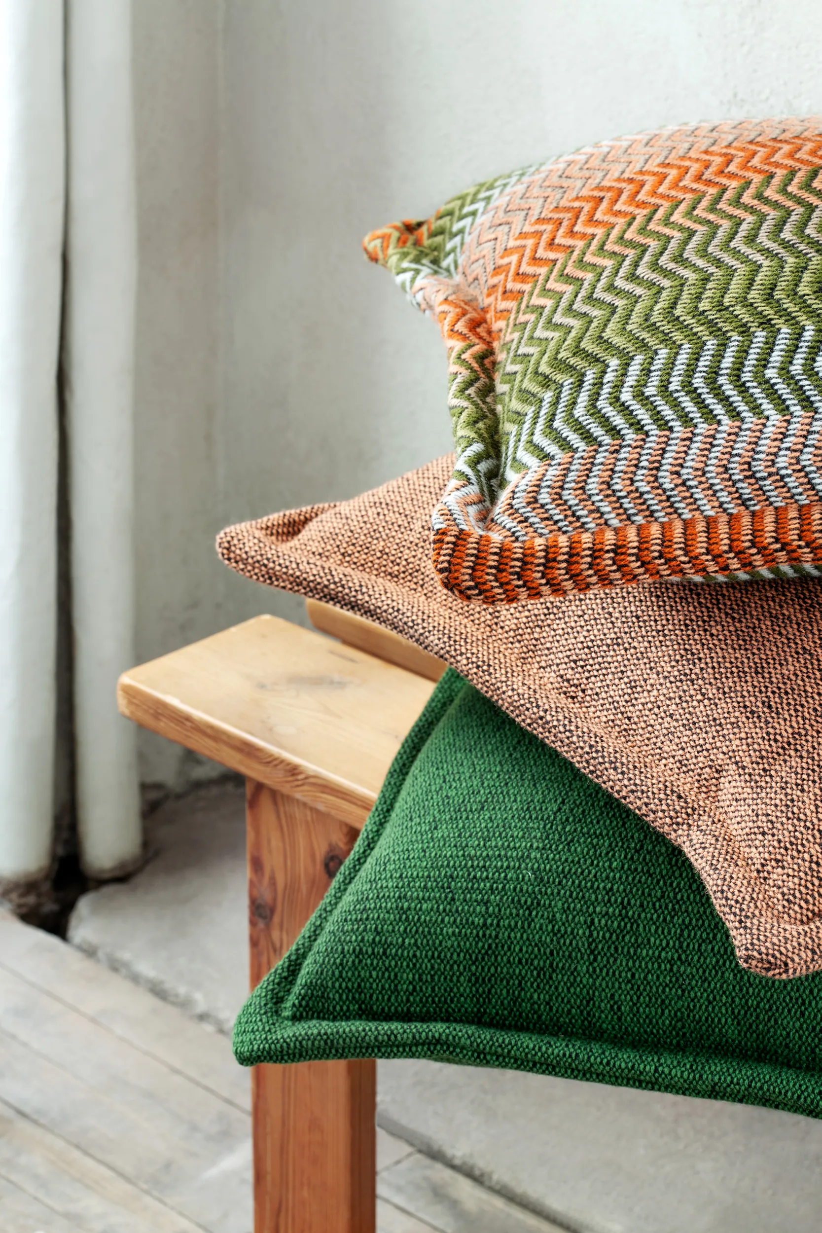 Fri kudde 60x60 cm, Harvest Røros Tweed