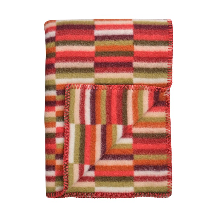 Ida filt 135x200 cm, Red shades Røros Tweed