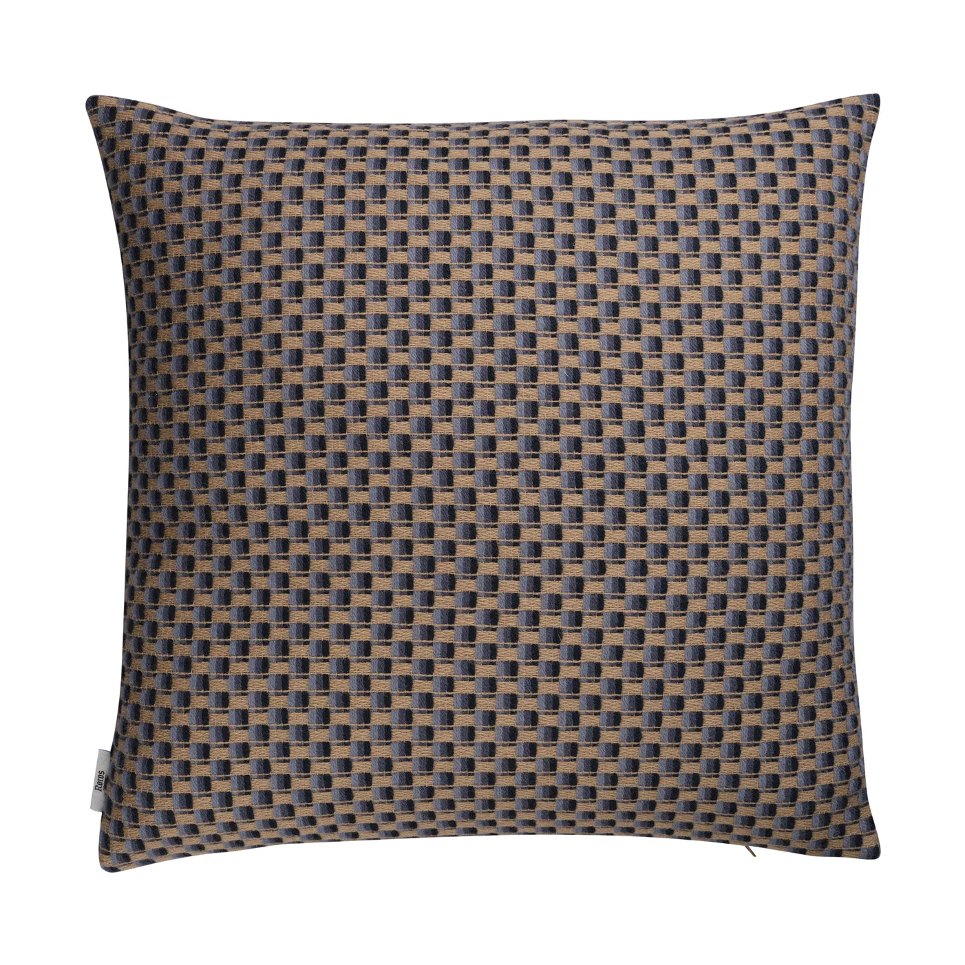 Isak kudde 60x60 cm, Far away blue Røros Tweed