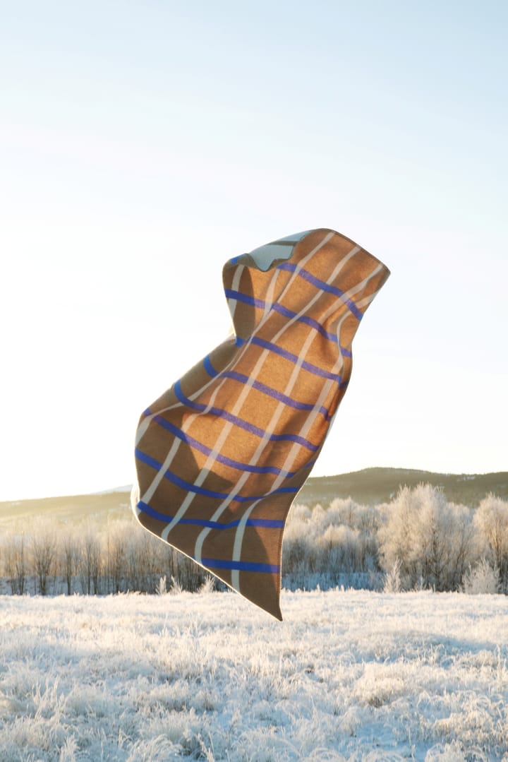Knut filt 135x200 cm - Taupe - Røros Tweed