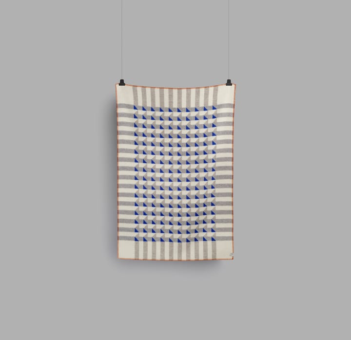 Kvam filt 135x200 cm, Blue Røros Tweed