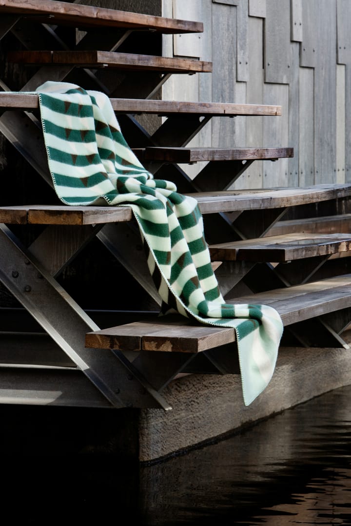 Kvam filt 135x200 cm, Green Røros Tweed