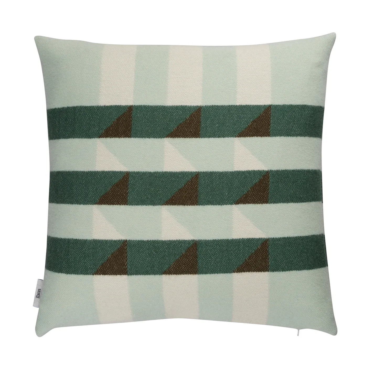 Kvam kudde 50x50 cm, Green Røros Tweed