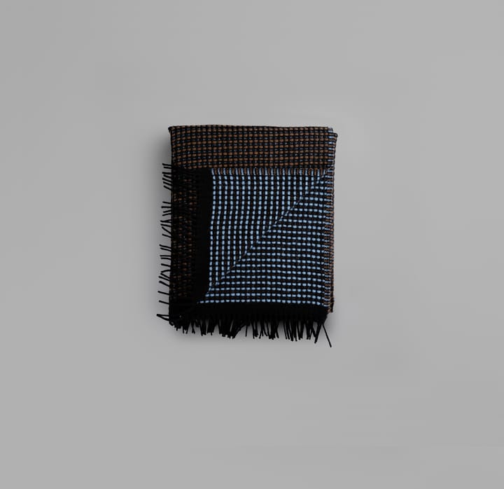 Lofoten pläd 150x210 cm, Blue-mule Røros Tweed