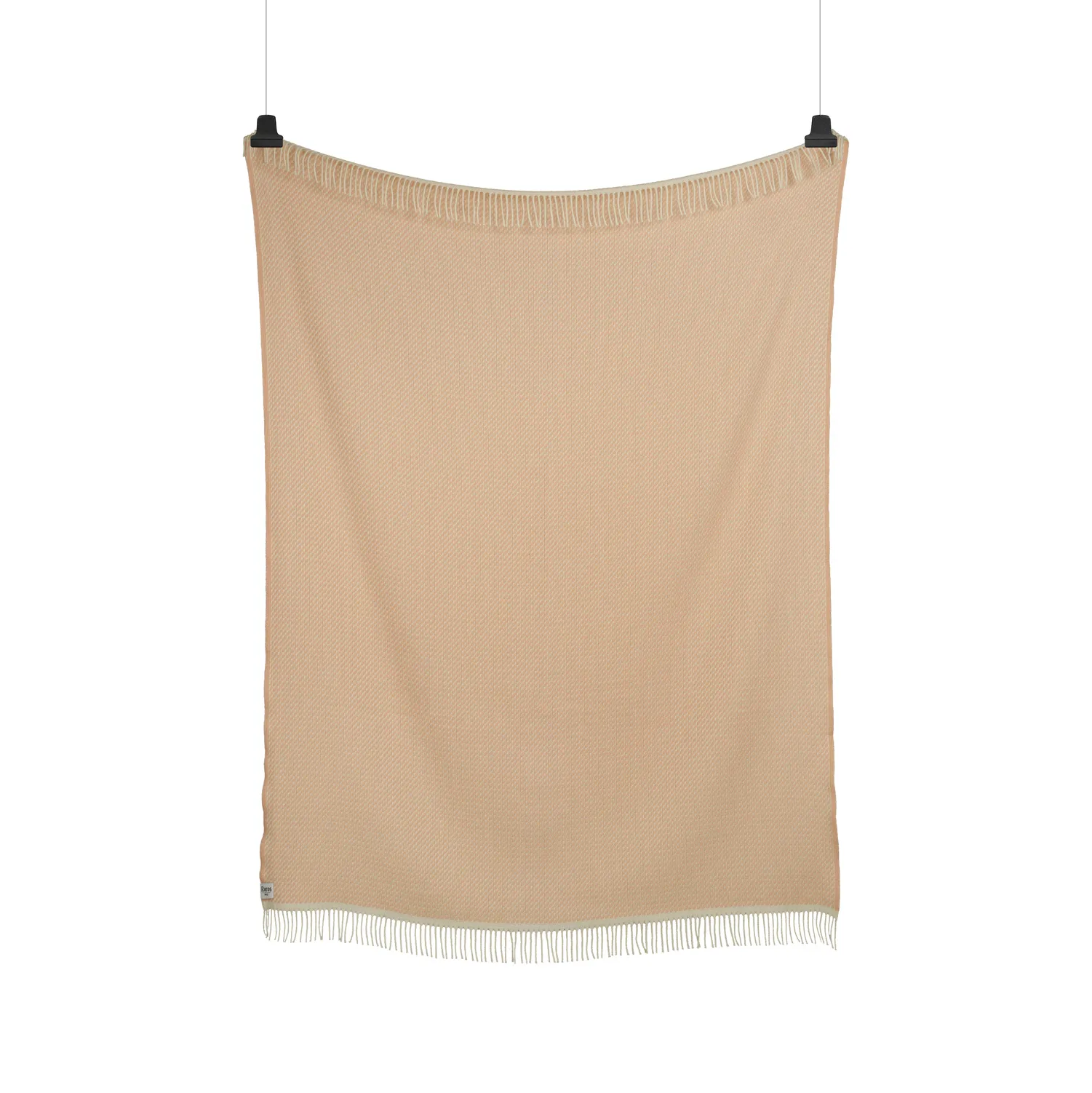 Mello pläd 150x210 cm, Powder pink Røros Tweed