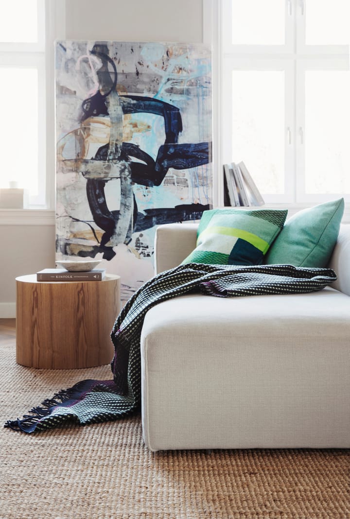 Mikkel kudde 50x50 cm, Green Røros Tweed