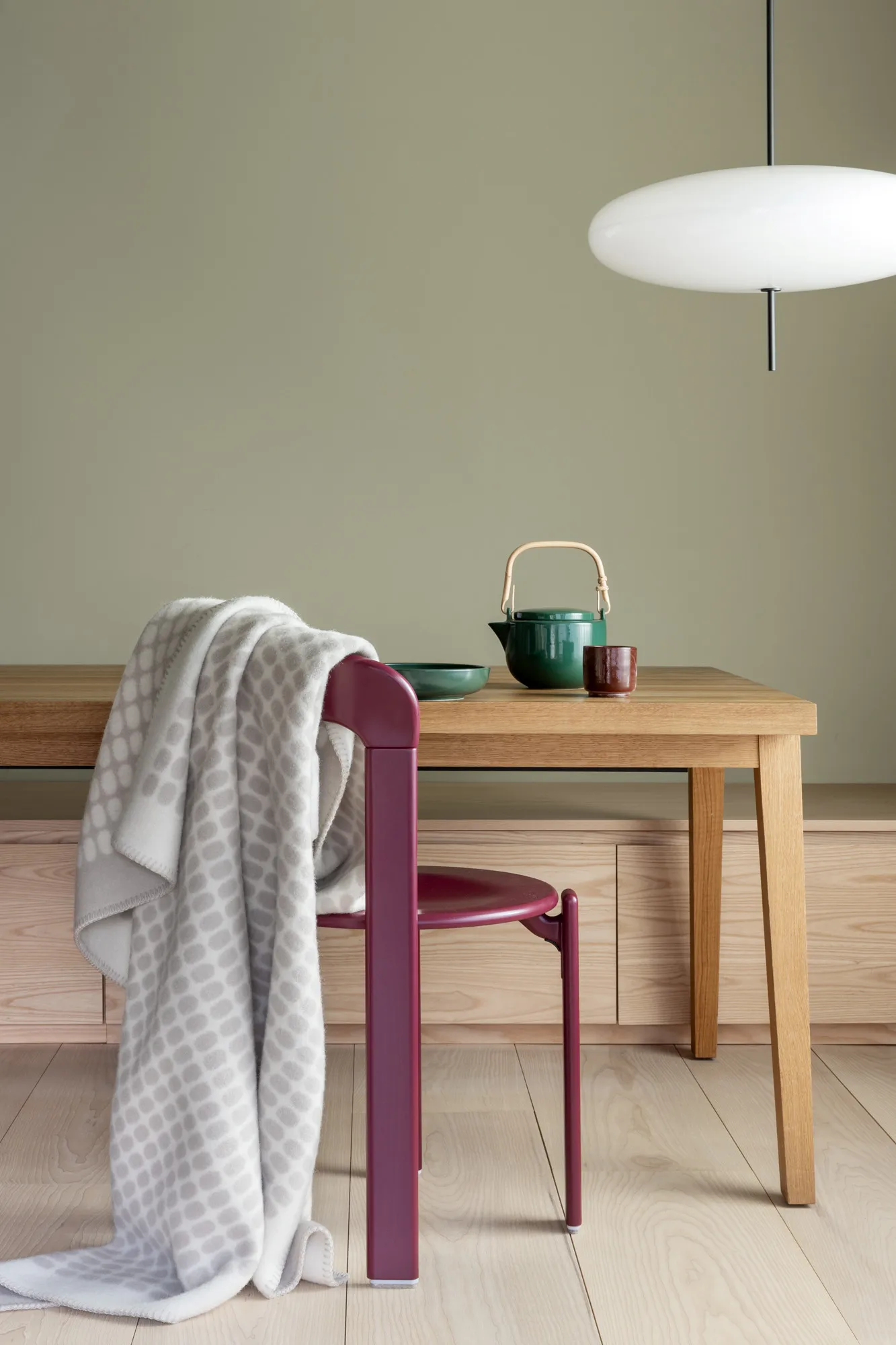 Palette filt 135x200 cm, Clay Røros Tweed