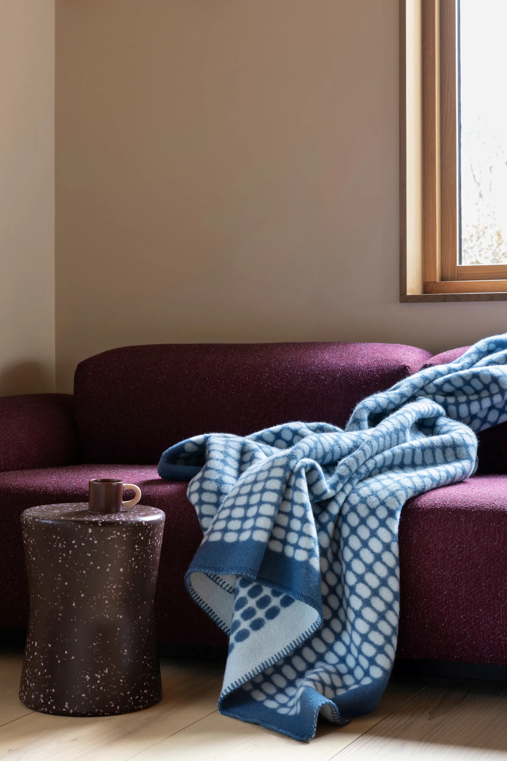 Palette filt 135x200 cm, Sea Røros Tweed