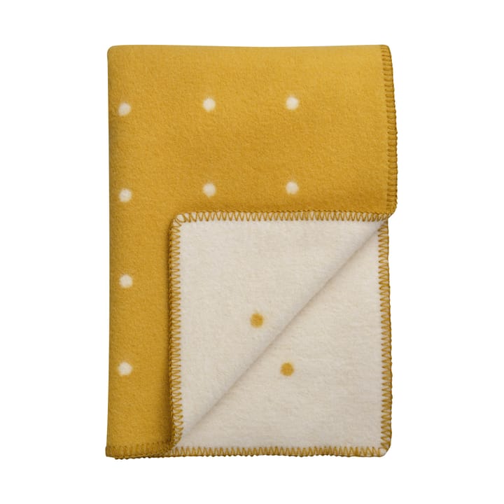 Pastille filt 135x200 cm, Sun yellow Røros Tweed