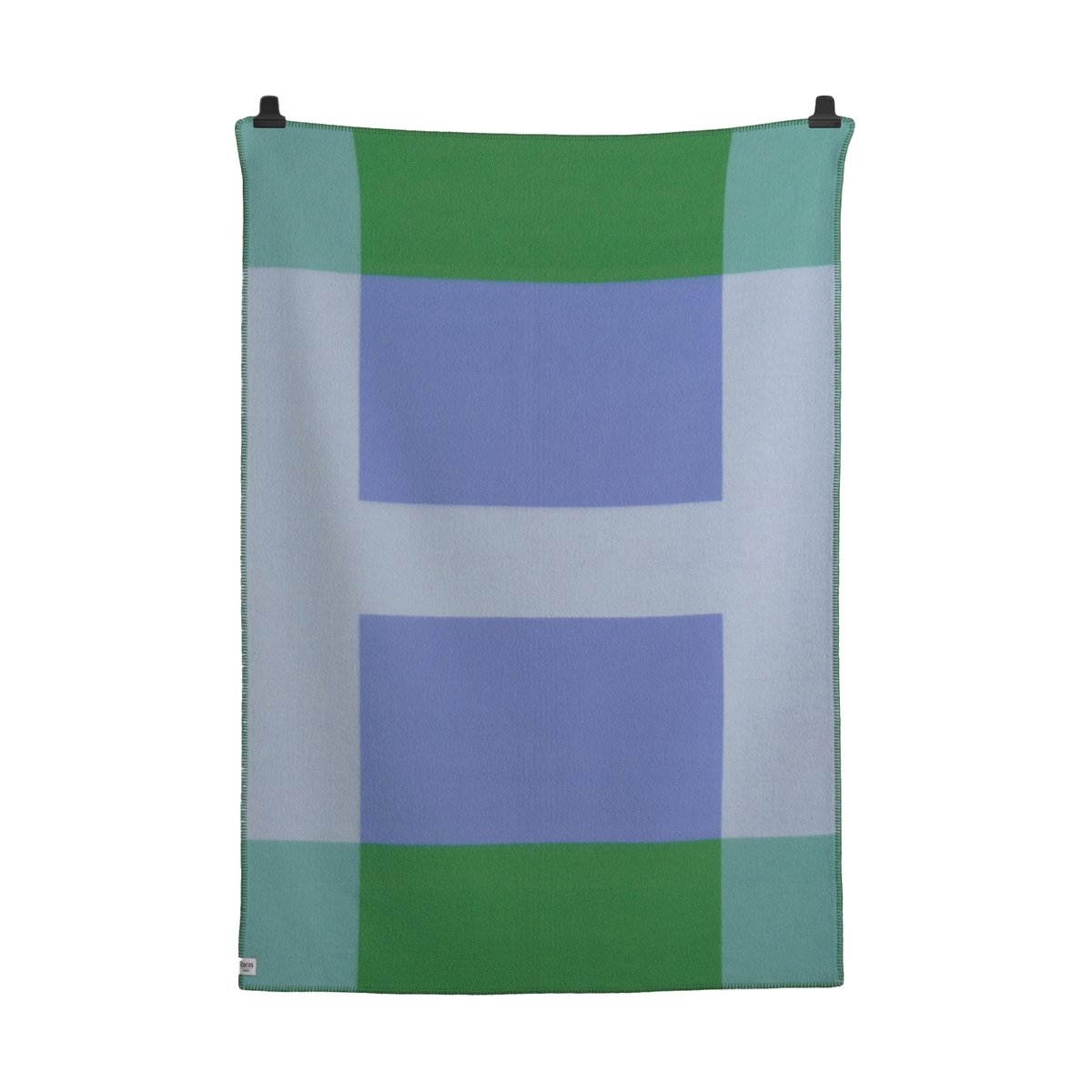 Roros Tweed Syndin filt 135x200 cm Glacier | Skandinavisk Design | Ullplädar & Ullfiltar | Blå