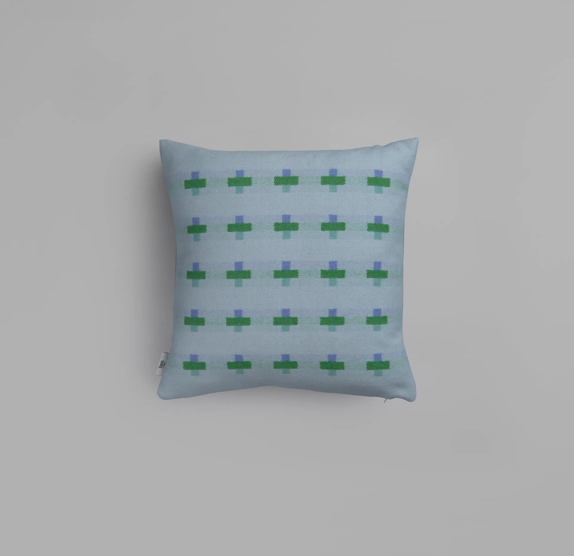 Syndin kudde 50x50 cm, Glacier Røros Tweed