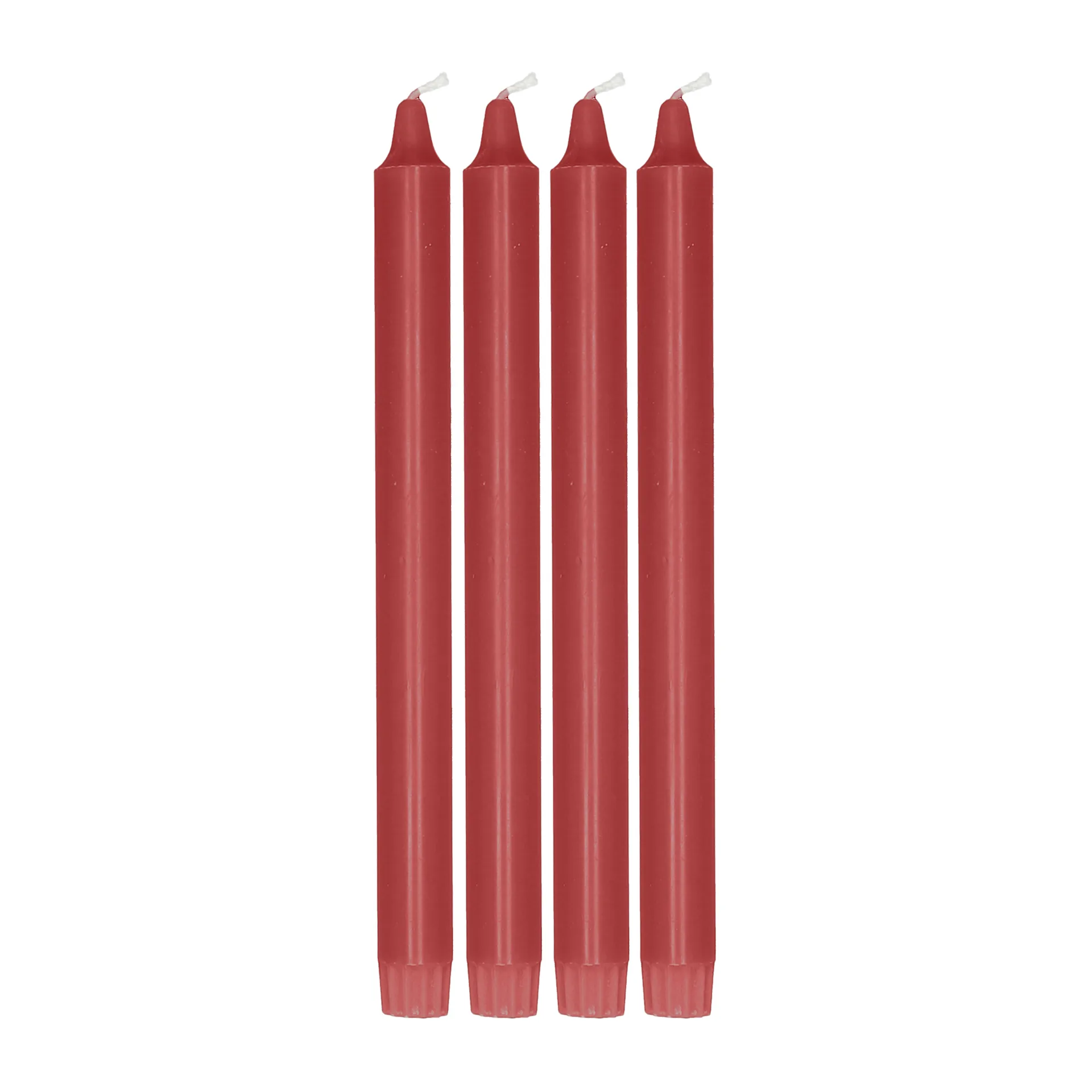 Ambiance kronljus 4-pack 27 cm, Dark red Scandi Essentials