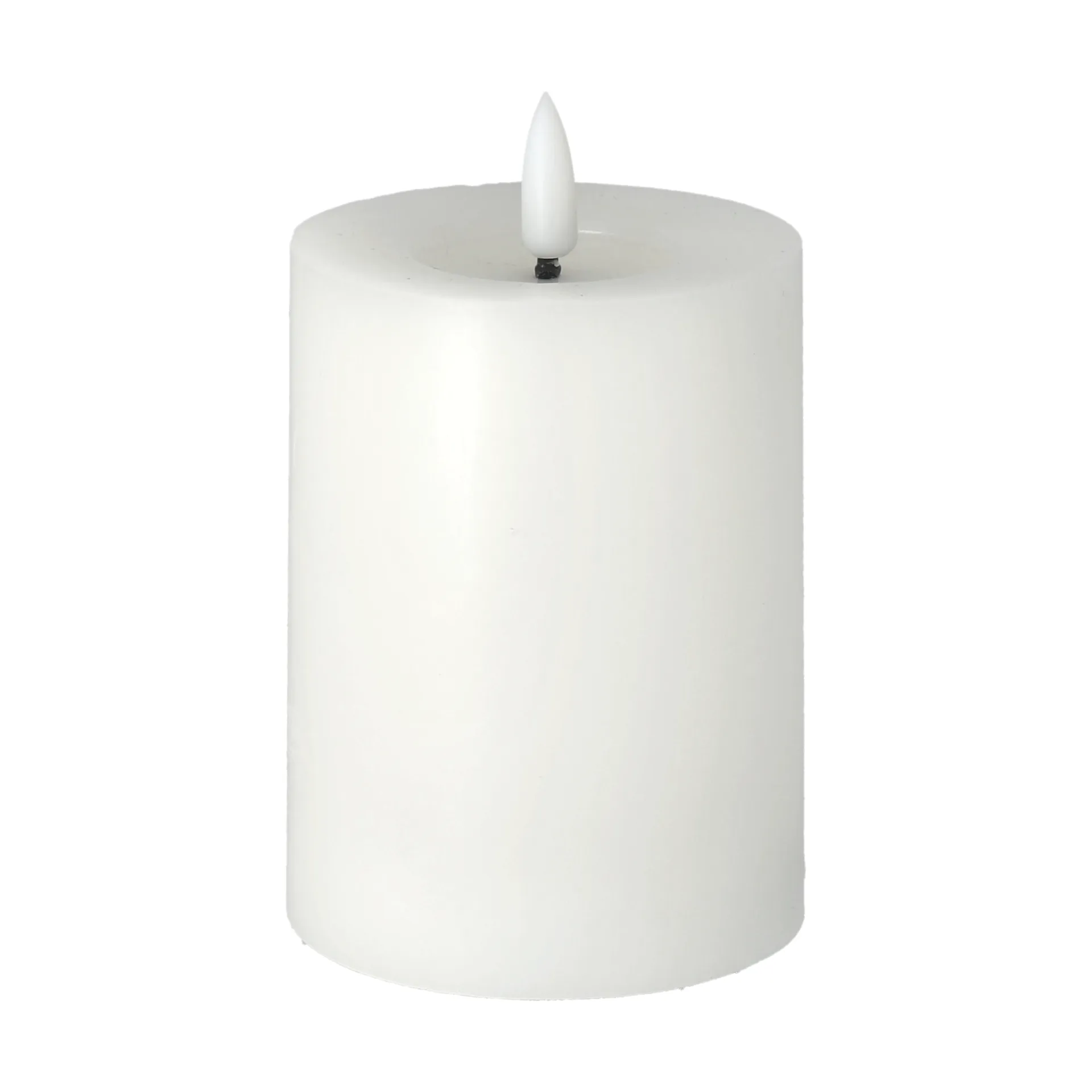 Bright Melt blockljus LED 12,5 cm, Vit Scandi Essentials