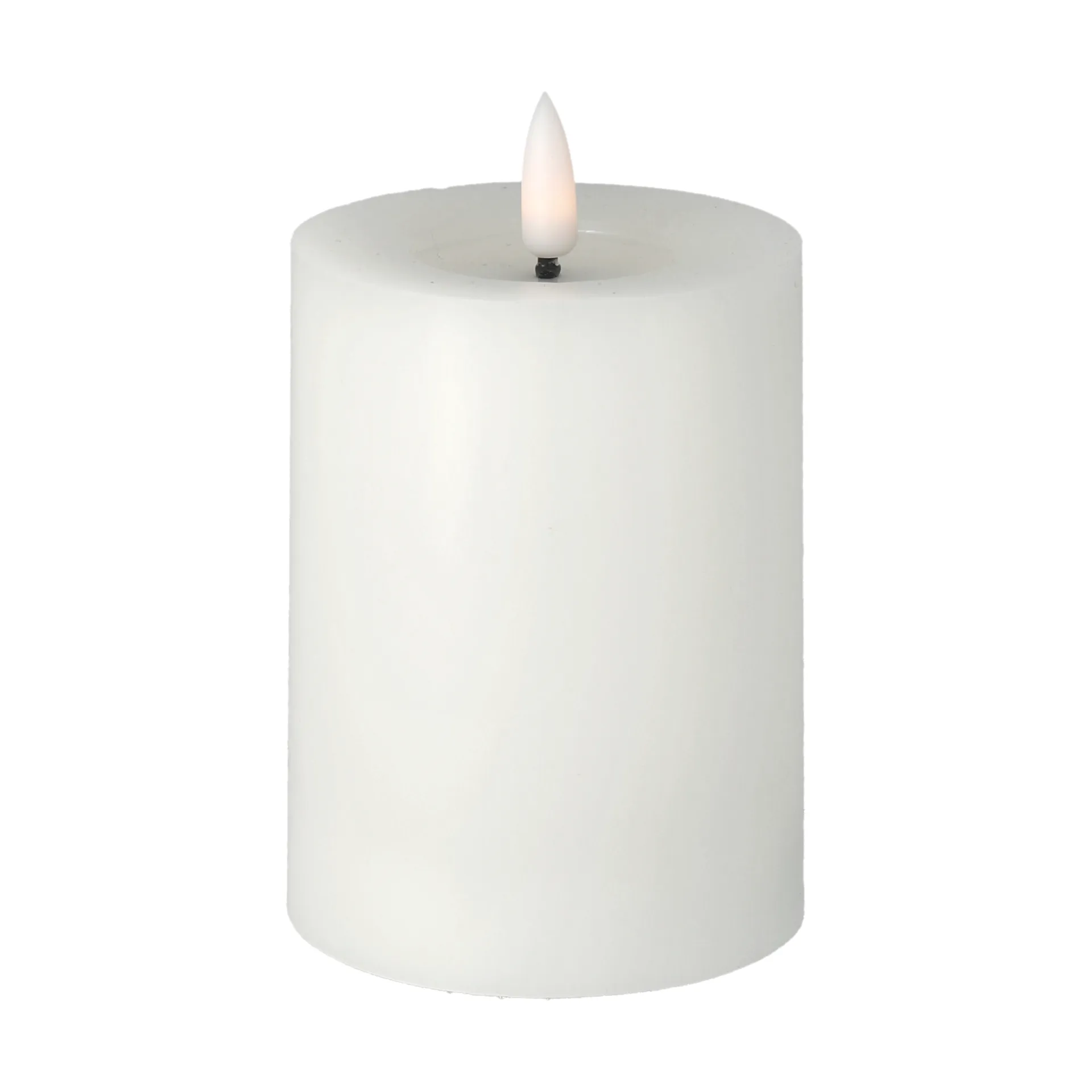 Bright Melt blockljus LED 12,5 cm, Vit Scandi Essentials
