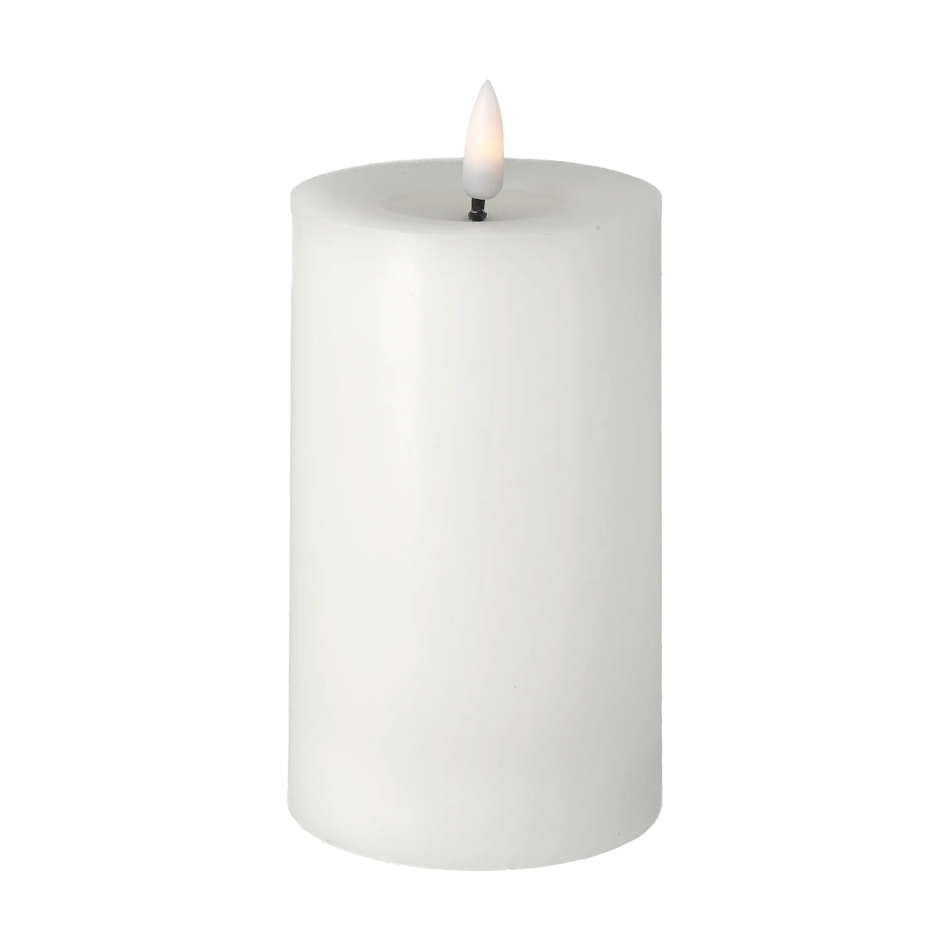 Bright Melt blockljus LED 15 cm, Vit Scandi Essentials