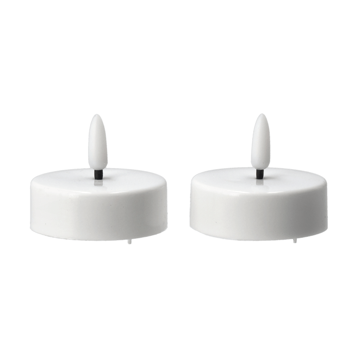 Bright värmeljus LED Ø5,8 cm 2-pack - White - Scandi Essentials