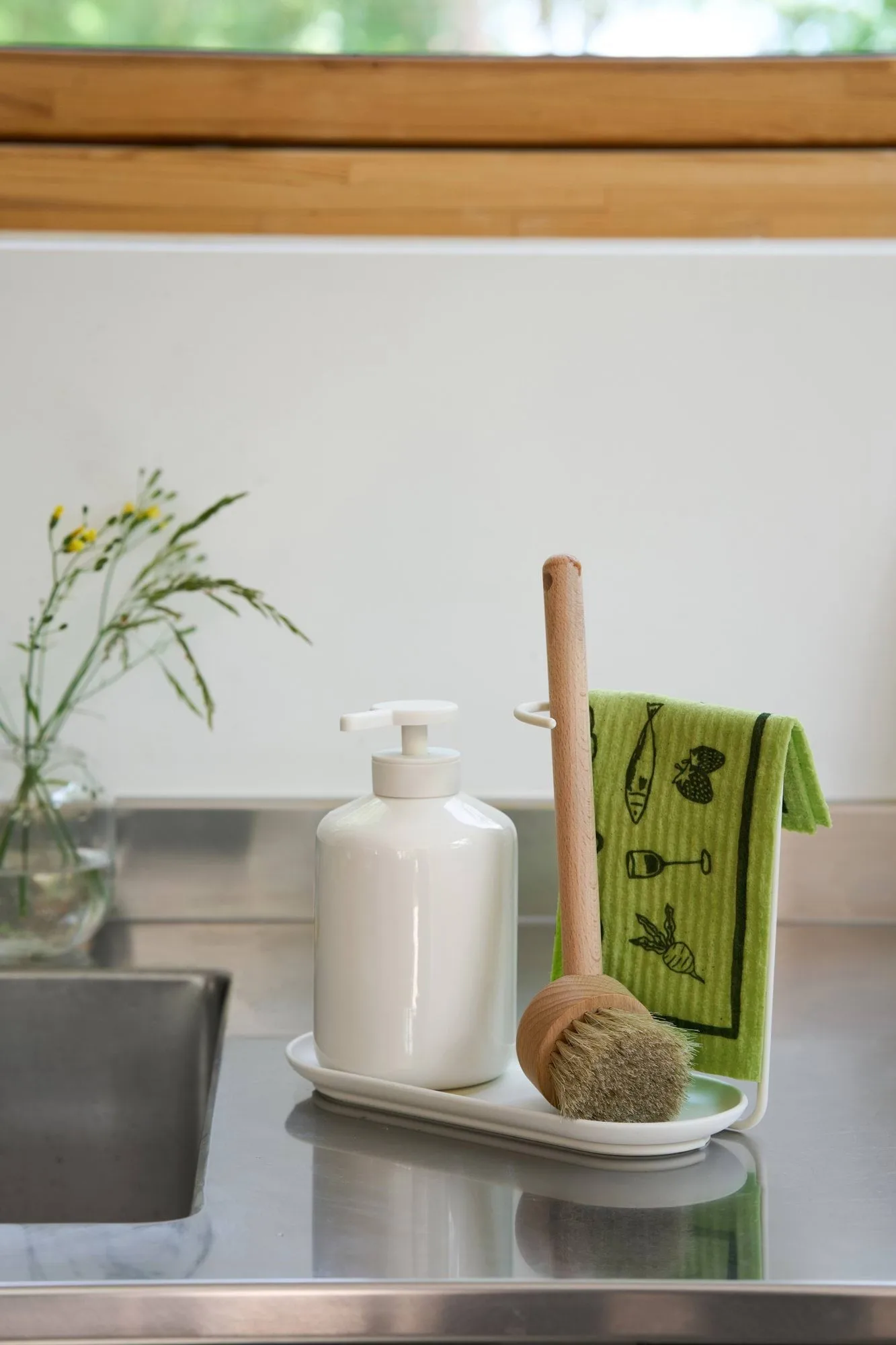 Daily disktrasa med mönster, Grön, 3-pack Scandi Essentials
