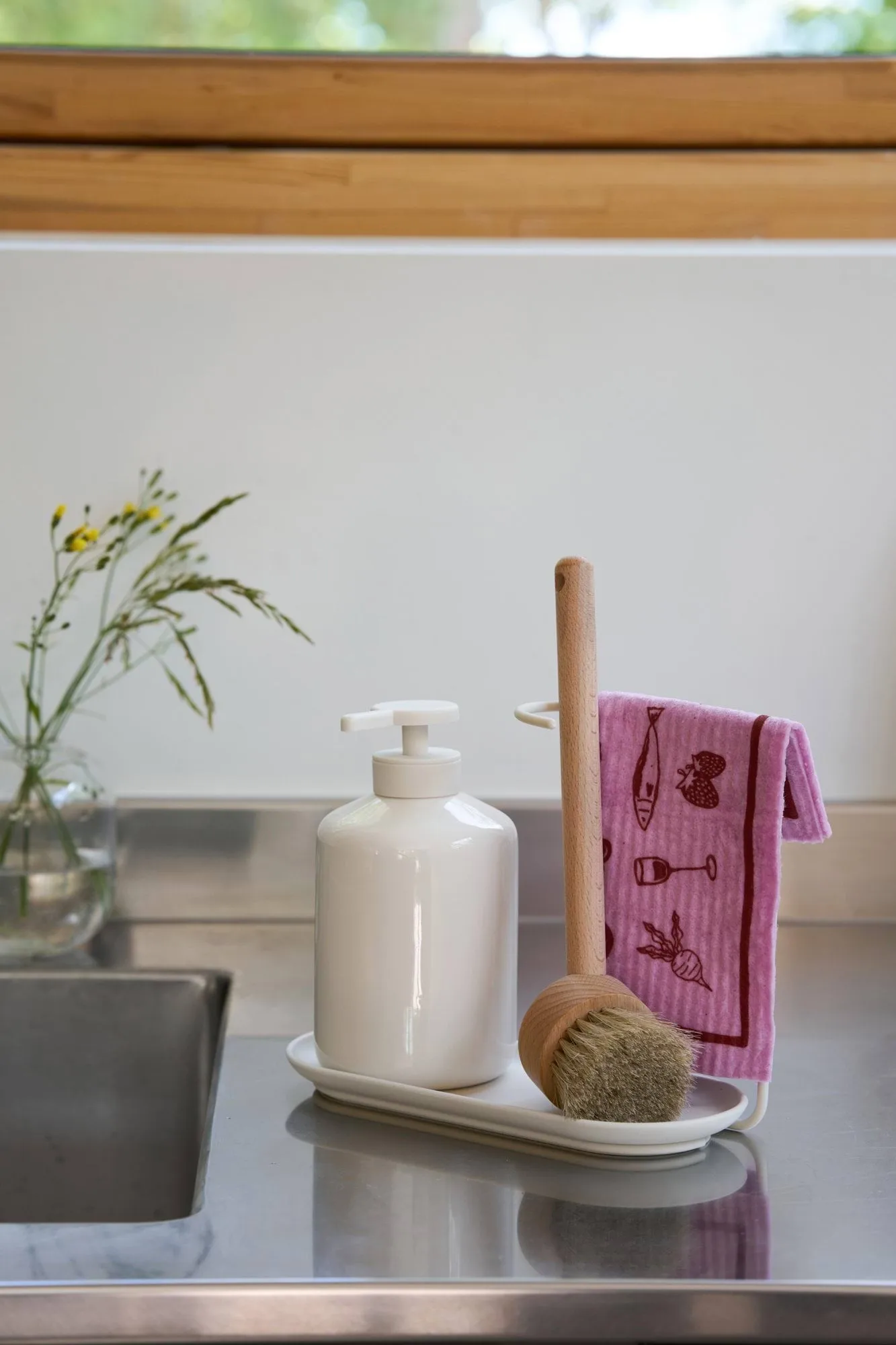 Daily disktrasa med mönster, Rosa, 3-pack Scandi Essentials