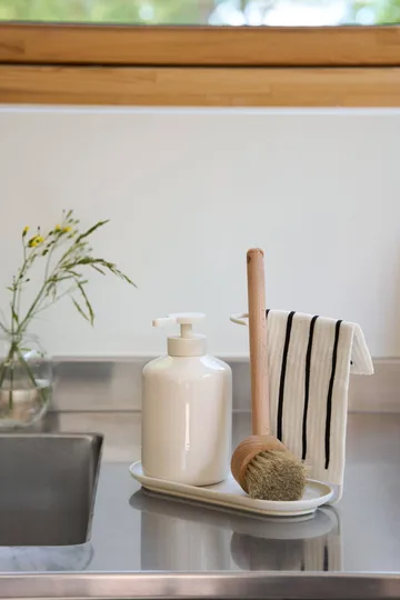 Daily disktrasa med mönster - Vit, 3-pack - Scandi Essentials