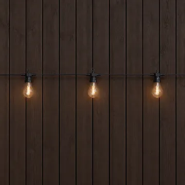 Wisp ljusslinga svart - 855 cm, 20 ljus - Scandi Essentials