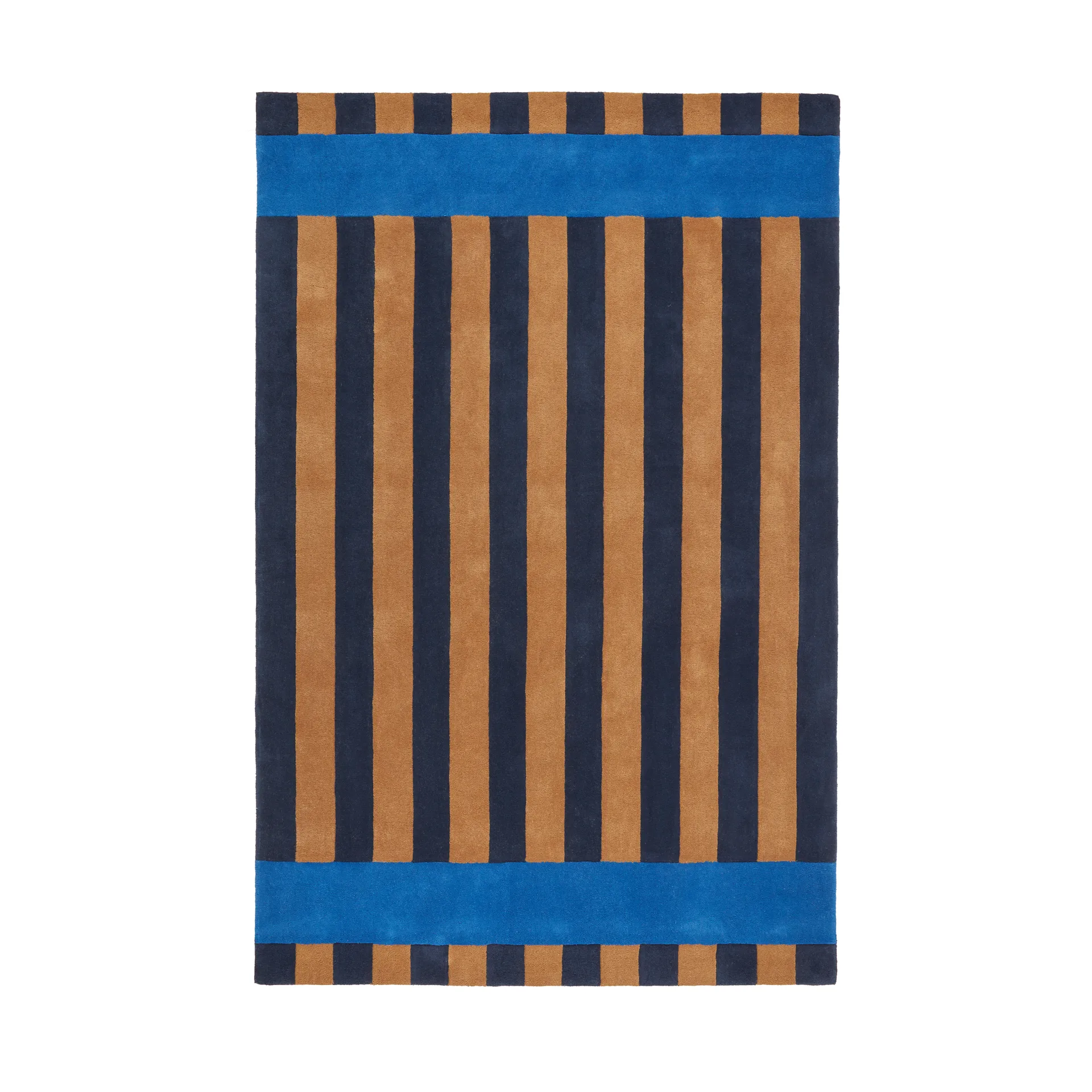 Aisles ullmatta, Blå, 170x240 cm Scandi Living