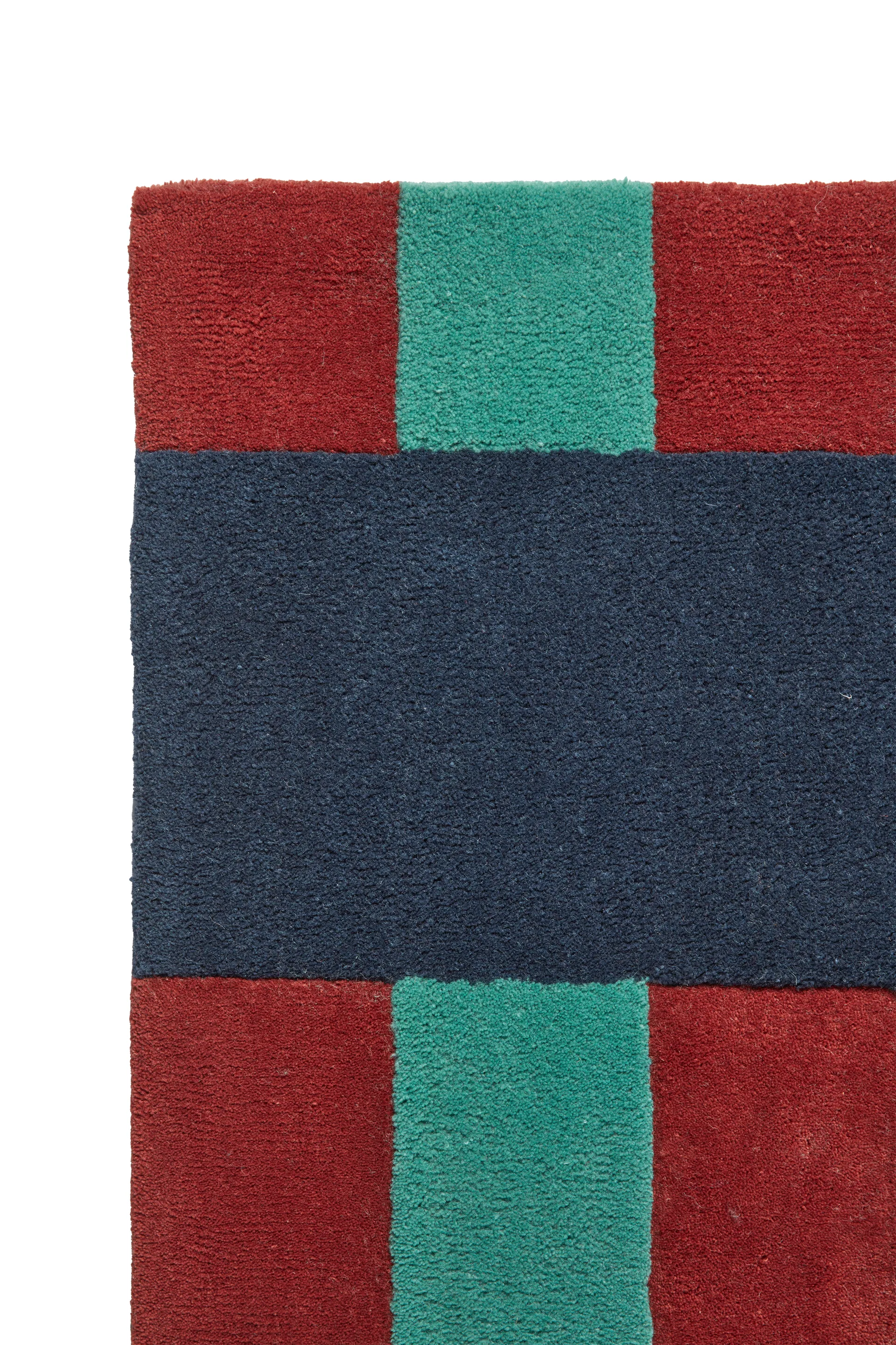 Aisles ullmatta, Grön, 170x240 cm Scandi Living