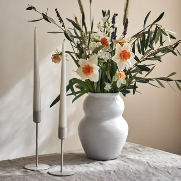 Arctic ljusstake 18 cm - Beige - Scandi Living