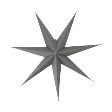 Bare adventsstjärna blågrå - 80 cm - Scandi Living