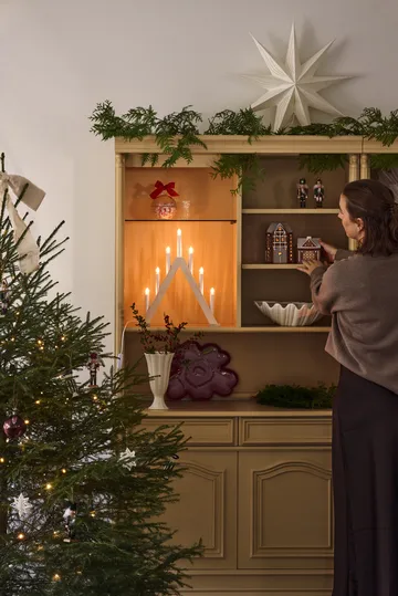 Bare adventsstjärna vit - 45 cm - Scandi Living