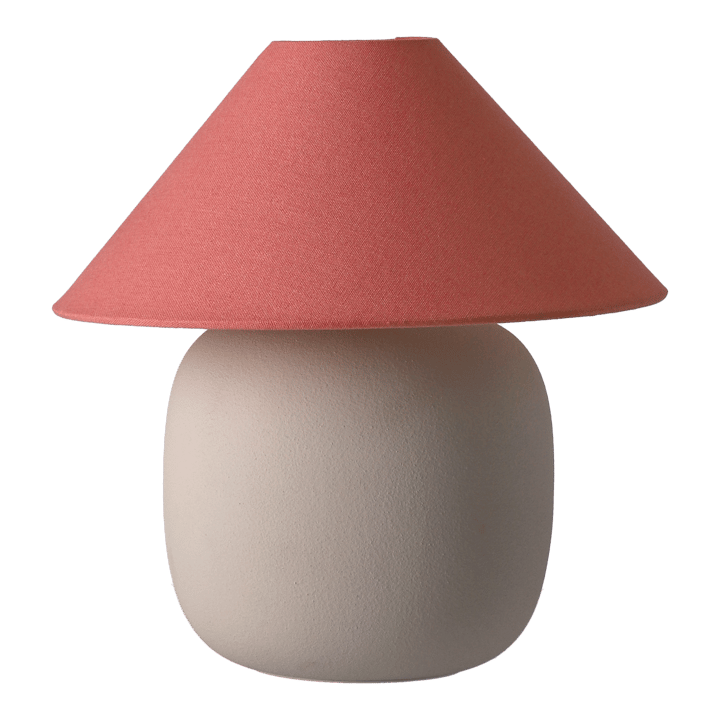 Boulder bordslampa 29 cm beige-peach Scandi Living