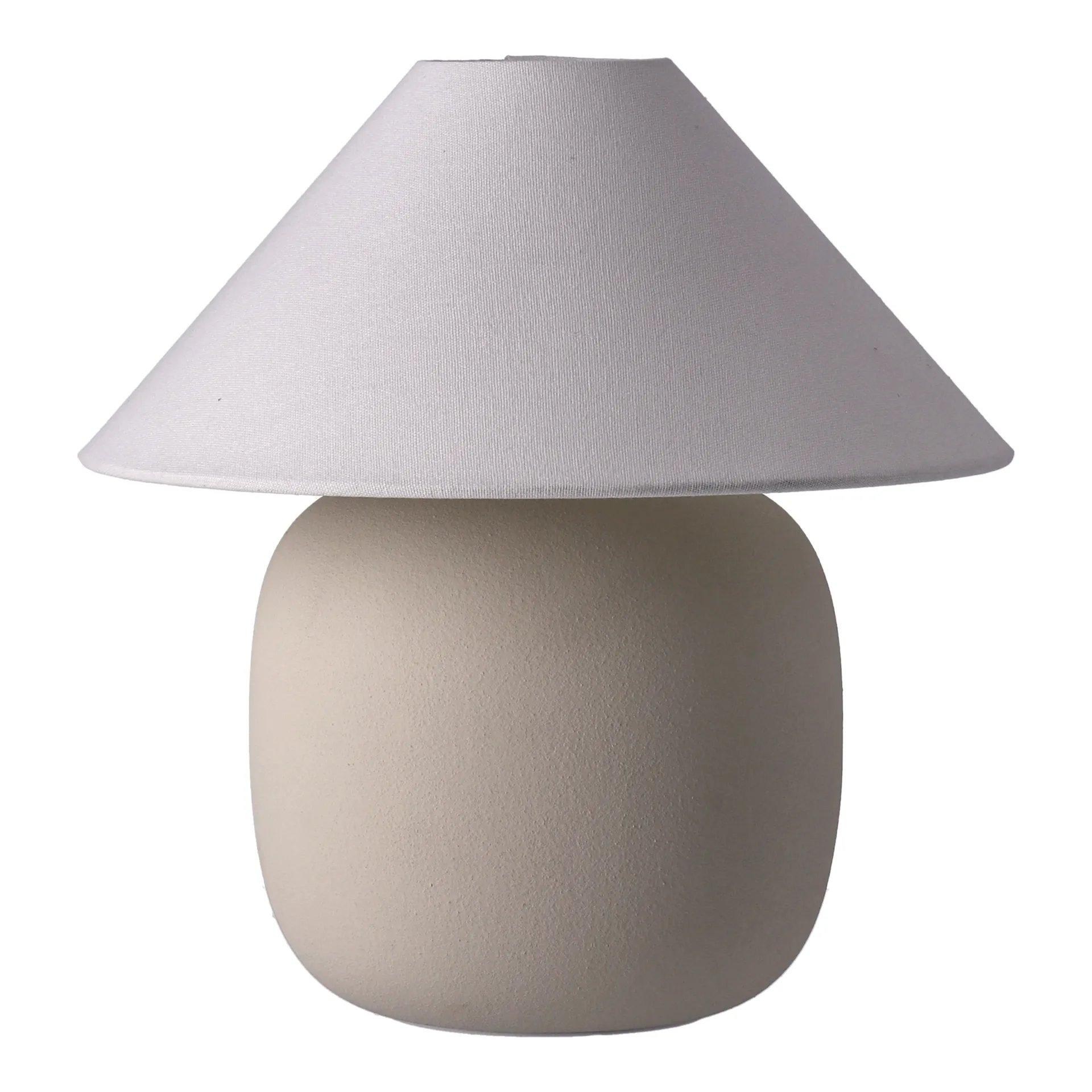 Boulder bordslampa 29 cm beige-white Scandi Living