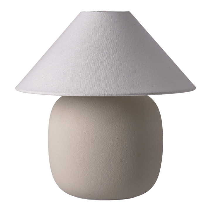 Boulder bordslampa 29 cm beige-white Scandi Living