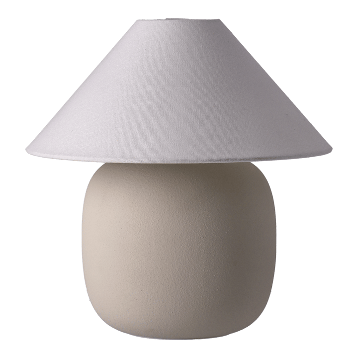 Boulder bordslampa 29 cm beige-white - undefined - Scandi Living