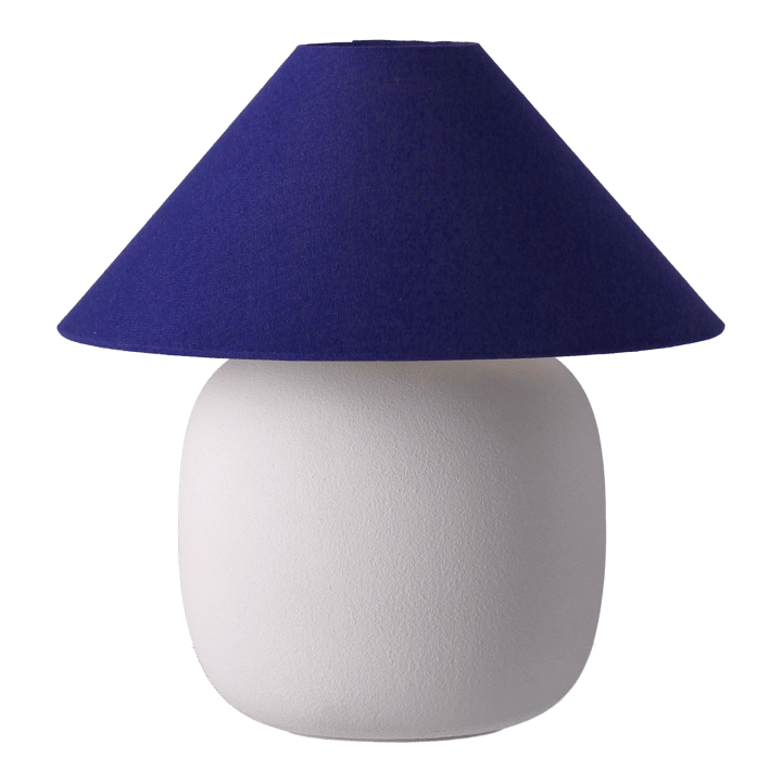 Boulder bordslampa 29 cm white-cobolt Scandi Living