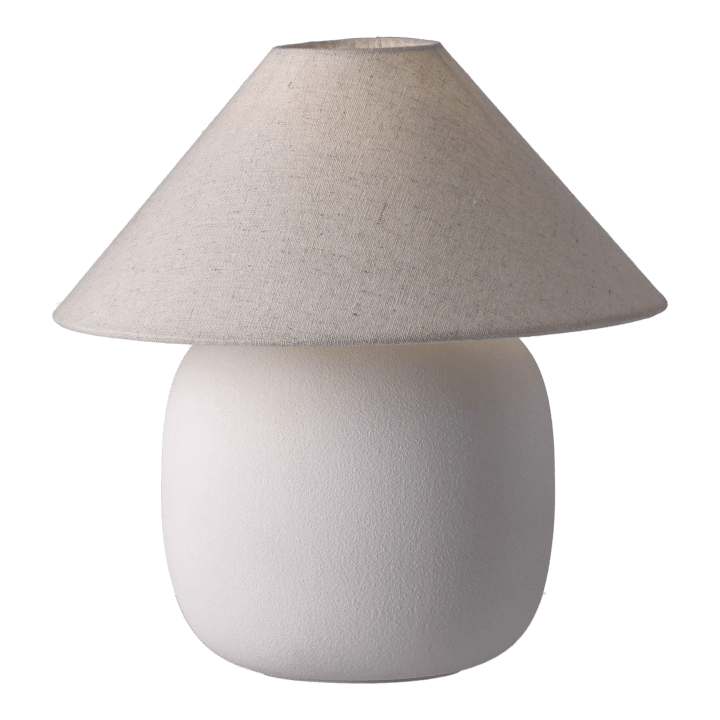 Boulder bordslampa 29 cm white-nature - undefined - Scandi Living