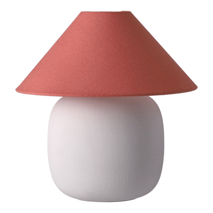 Boulder bordslampa 29 cm white-peach - undefined - Scandi Living