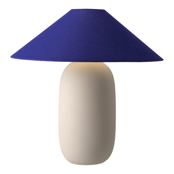 Boulder bordslampa 48 cm beige-cobolt Scandi Living