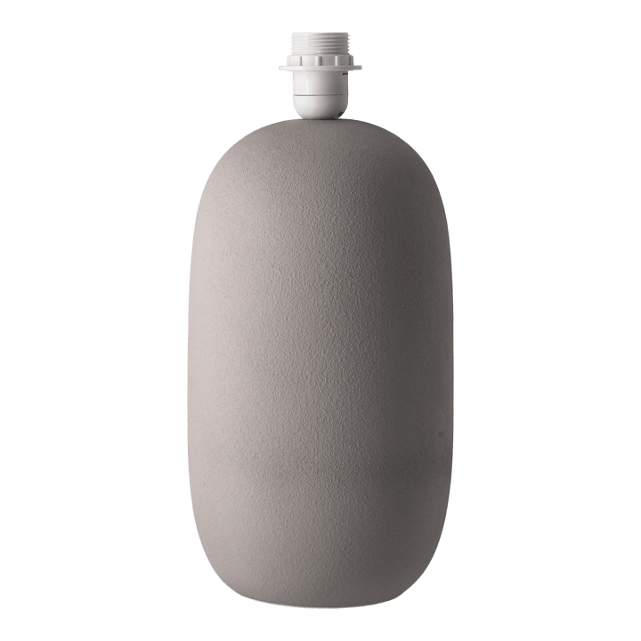 Boulder bordslampa 48 cm grey-pleated white Scandi Living