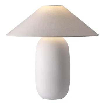 Boulder bordslampa 48 cm white-nature - Scandi Living